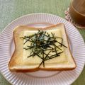 ビートルズ食堂's cooksnap of when they made 喫茶店の味♬海苔たっぷりチーズトースト.