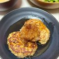 ゆぽちゃん's cooksnap of when they made 簡単和風ハンバーグ♡おろしポン酢ソース.