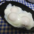 ととろ＆めい's cooksnap of when they made 放置の裏技♫お湯だけでポーチドエッグ.