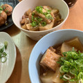 MEME72's cooksnap of when they made 大根と厚揚げと鶏肉の煮物.