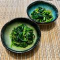ちゃかぴまま's cooksnap of when they made 簡単！モロヘイヤとなめ茸のポン酢和え.