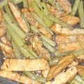 トリノオリンピック☆'s cooksnap of when they made ＊ふき と 筍の油炒め さつま揚げ入り＊.