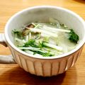 かなりんココりん's cooksnap of when they made 水菜とピーマン きのこの味噌にんにく煮❀.