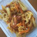 もも（●＾o＾●）'s cooksnap of when they made 常備菜♡蓮根と竹輪の甘辛煮♡.