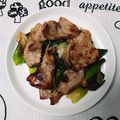 NAOばあさん's cooksnap of when they made 豚バラ肉と白ネギのクレイジーソルト炒め☆.