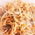 ★J～ちゃん★'s cooksnap of when they made にんじんとごぼうのカラフル時短きんぴら.