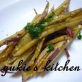 yukiはぴ's cooksnap of when they made ≪お弁当に≫サツマイモの香ばしチーズ焼き.