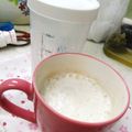 ４兄弟ママちゃん's cooksnap of when they made 裏技☆ふわふわカフェラテ風(笑).