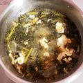 zngyo's cooksnap of when they made しゅんぎくと卵のサンラータン風スープ.