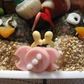 ＴＷＯＨＥＡＲＴＳ's cooksnap of when they made ソーセージで可愛いキャンディ（キャラ弁）.