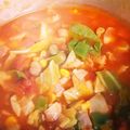 かあごん's cooksnap of when they made あるもので♪ベーコンミネストローネ.