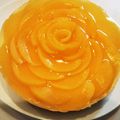 プクプクしほのか's cooksnap of when they made レアチーズケーキ☆黄桃ゼリー乗せ.