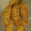 クック061ZXK☆'s cooksnap of when they made 大豆とごまのビスコッティ.