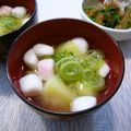 runa10's cooksnap of when they made ～じゃが芋×はんぺんのフワホクお味噌汁～.