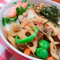 クックIQQKZW☆'s cooksnap of when they made 野菜大集合！色々野菜のきんぴら♡.