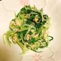 こーやんたん's cooksnap of when they made モリモリ食べられる！水菜のツナマヨサラダ.