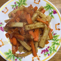 スティックサラダ's cooksnap of when they made 人参とちくわのきんぴら.