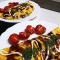 みちば's cooksnap of when they made キャベツ、豚、卵で出来る！簡単とん平焼き.
