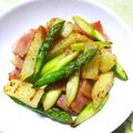 ☆くらこ☆'s cooksnap of when they made 簡単！アスパラとベーコンのカレー炒め.