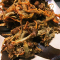 boe3's cooksnap of when they made 10分で簡単あと一品！ゴボ納豆のかき揚げ.