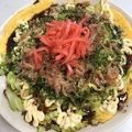 ゆうこりんp's cooksnap of when they made 豚こまメイン簡単☆ダイエット！お好み焼き.