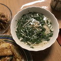 きらきらのんたん's cooksnap of when they made 春菊とえのきの中華スープ.