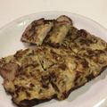 papikun's cooksnap of when they made お弁当に！！ギョニソとキャベツの卵焼き♡.