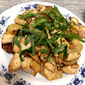こうめさん♪'s cooksnap of when they made ささみときのこのバター醤油炒め.