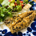 hirose3939's cooksnap of when they made 青魚を手軽に！さばのごまごま焼き.