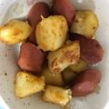 マシュマロ0918's cooksnap of when they made じゃがいもとウインナーの甘辛炒め.