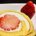 ☆Jun6☆'s cooksnap of when they made チーズクリームの米粉ロールケーキ.