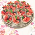 みなみ1128's cooksnap of when they made ミルクと苺で♥二層のムース&ゼリー.