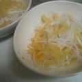 はとなみい's cooksnap of when they made あと１品！大根とたくあんで・簡単☆サラダ.
