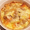 ぴん555's cooksnap of when they made ゆで卵とツナとポテトチーズ焼き.