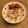 ｭｩﾐ's cooksnap of when they made カリカリベーコンと白菜のごまマヨサラダ.
