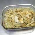 ☆ありか358☆'s cooksnap of when they made 味噌煮風 もやしとえりんぎと鳥もも肉.