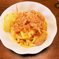 あやの8's cooksnap of when they made 醤油ベースの焼きうどんオイスターソース入.
