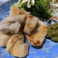 がぶりぃ's cooksnap of when they made 鶏胸肉のやわらか塩焼き(柚子胡椒添え).