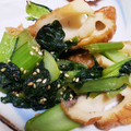 嘉麻市住人's cooksnap of when they made 小松菜とちくわの炒め物.