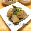 YUH♡ママ's cooksnap of when they made 牛肉と大根の甘辛煮♡（牛蒡入り）.