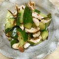 むぴょこぴょこん's cooksnap of when they made ささみときゅうりの梅わさび和え.