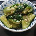 夜盗エメラルド's cooksnap of when they made 即席！タタキきゅうり.