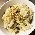MAO☆UMR's cooksnap of when they made 小松菜としらすの混ぜご飯.
