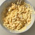 クックLWTZZP☆'s cooksnap of when they made ちょっと濃い目な？！たまごサンドの中身.