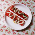えつエツ's cooksnap of when they made お弁当に❤簡単かにかまマヨトースター焼き.