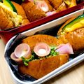 もちっこ橙色's cooksnap of when they made クルクル巻いたハムのサンドイッチ.