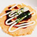 RIKOTORA's cooksnap of when they made えびせんにウスターソースを塗っただけ♫.
