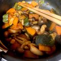 NYAONYAOMI's cooksnap of when they made シンプル野菜炒め(なす・かぼちゃ).