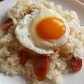 きつねどんべい's cooksnap of when they made 魅惑のソーセージチャーハン.