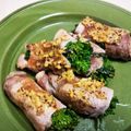 モグタソ's cooksnap of when they made 豚肉の菜の花巻き 粒マスタード風味.